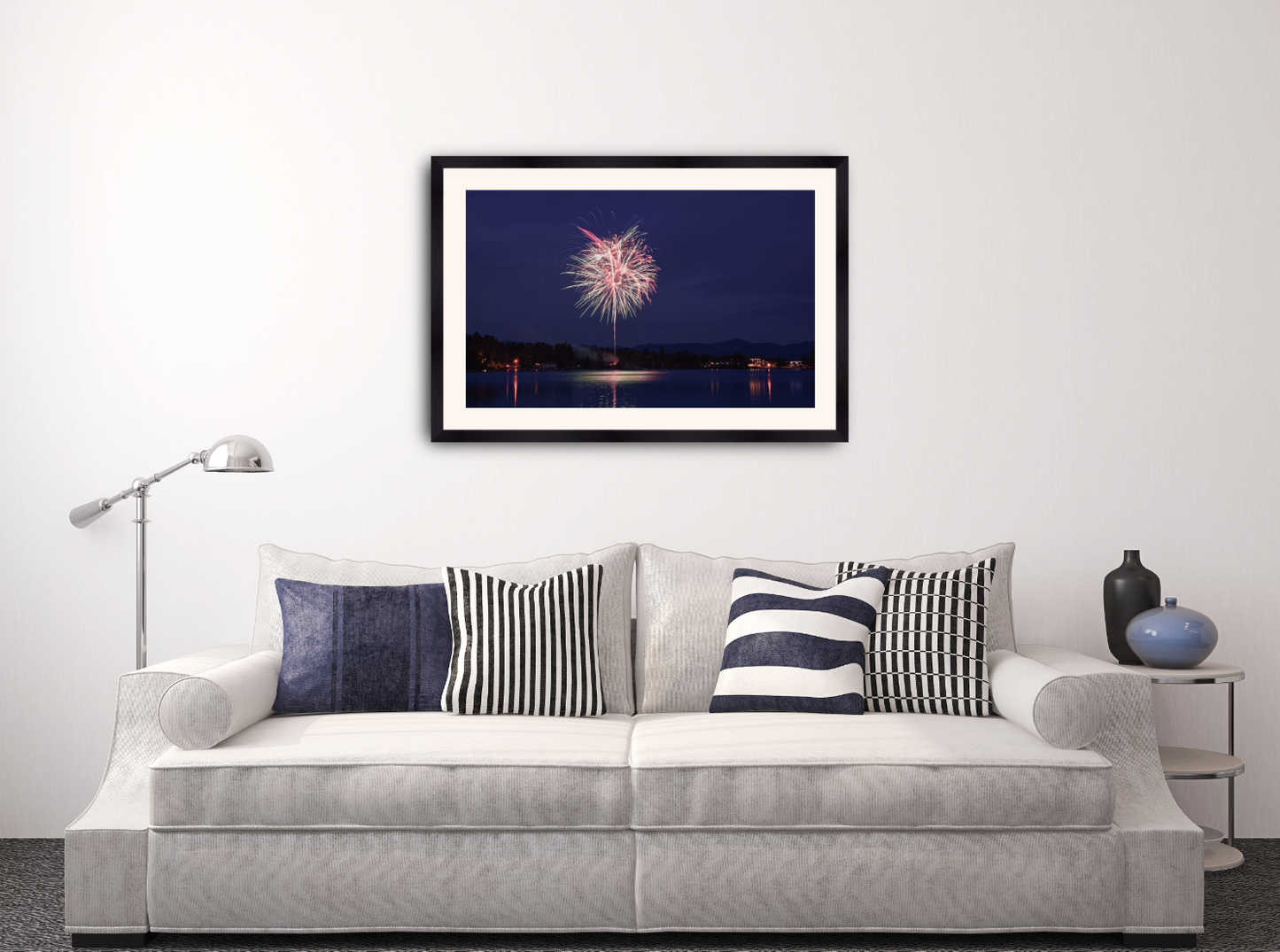 Independence Day Fireworks over Mirror Lake