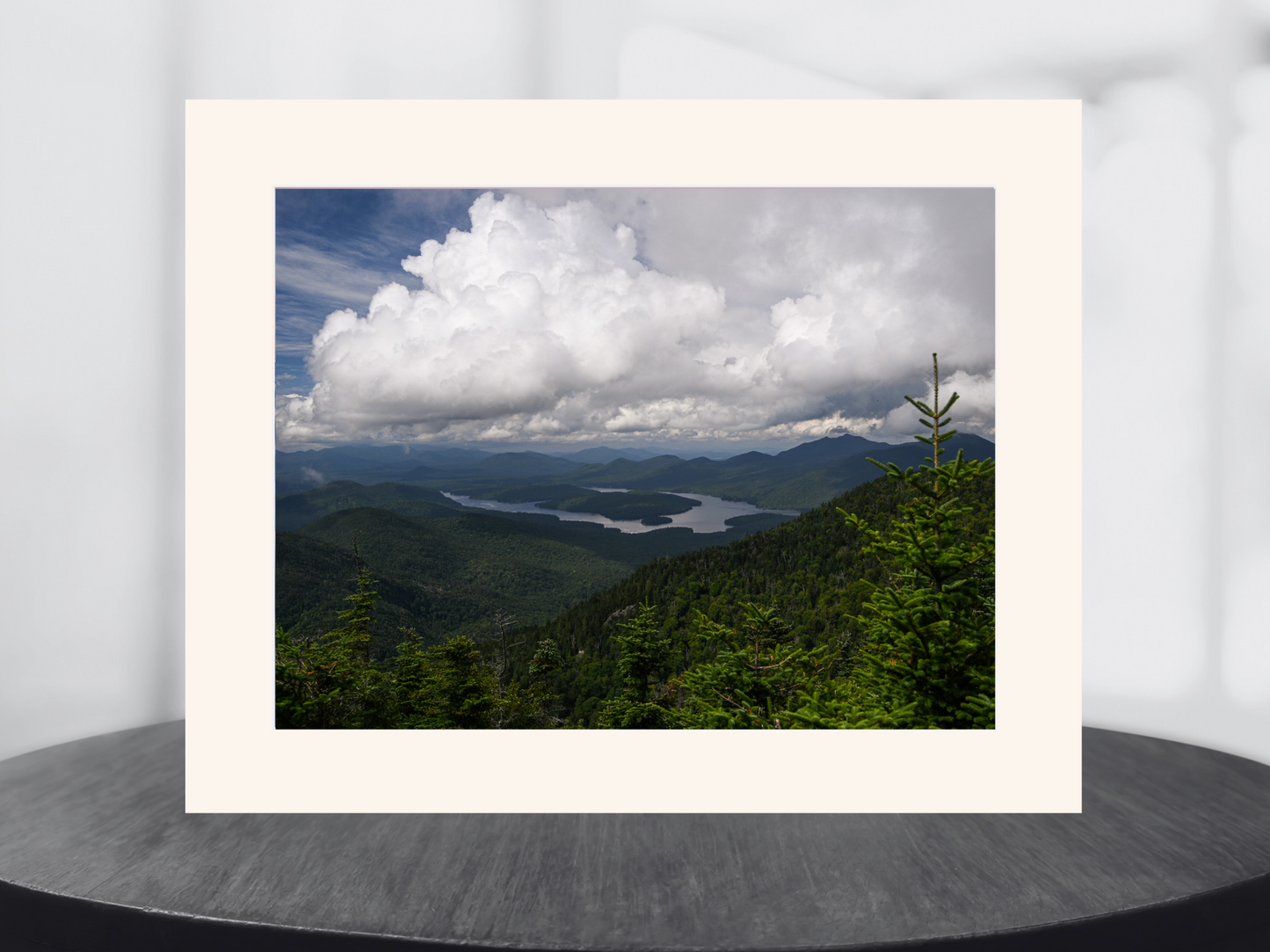 print of lake placid