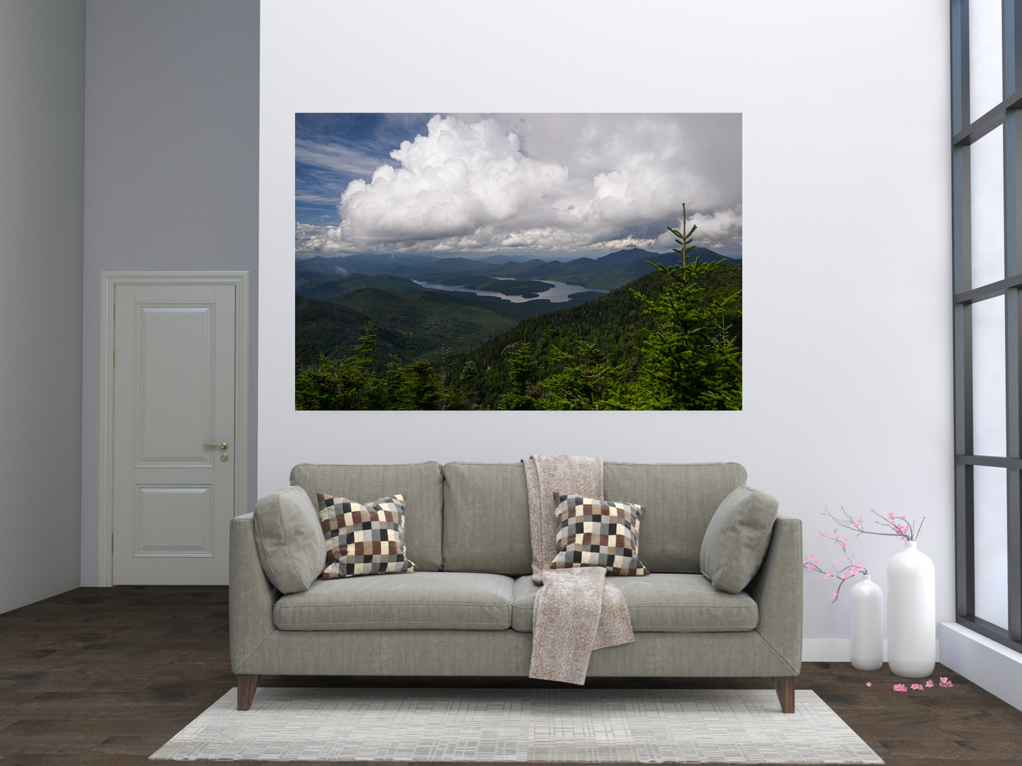 print of lake placid