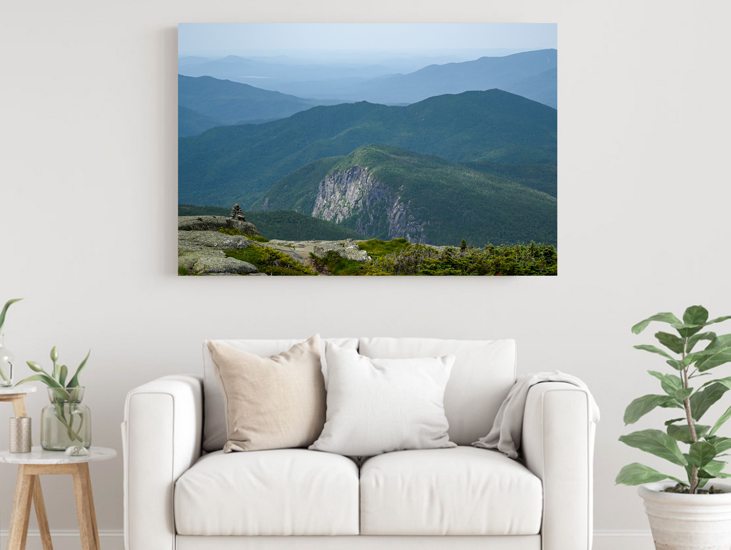 print of Wallface Mountain