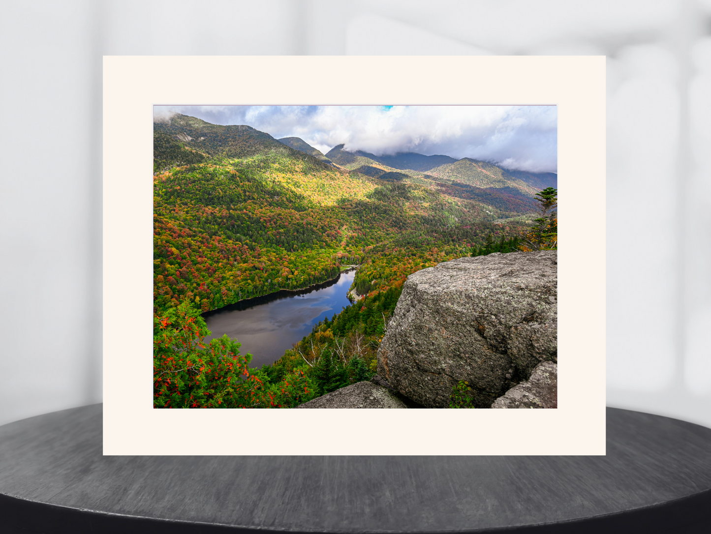 print of Lower Ausable Lake