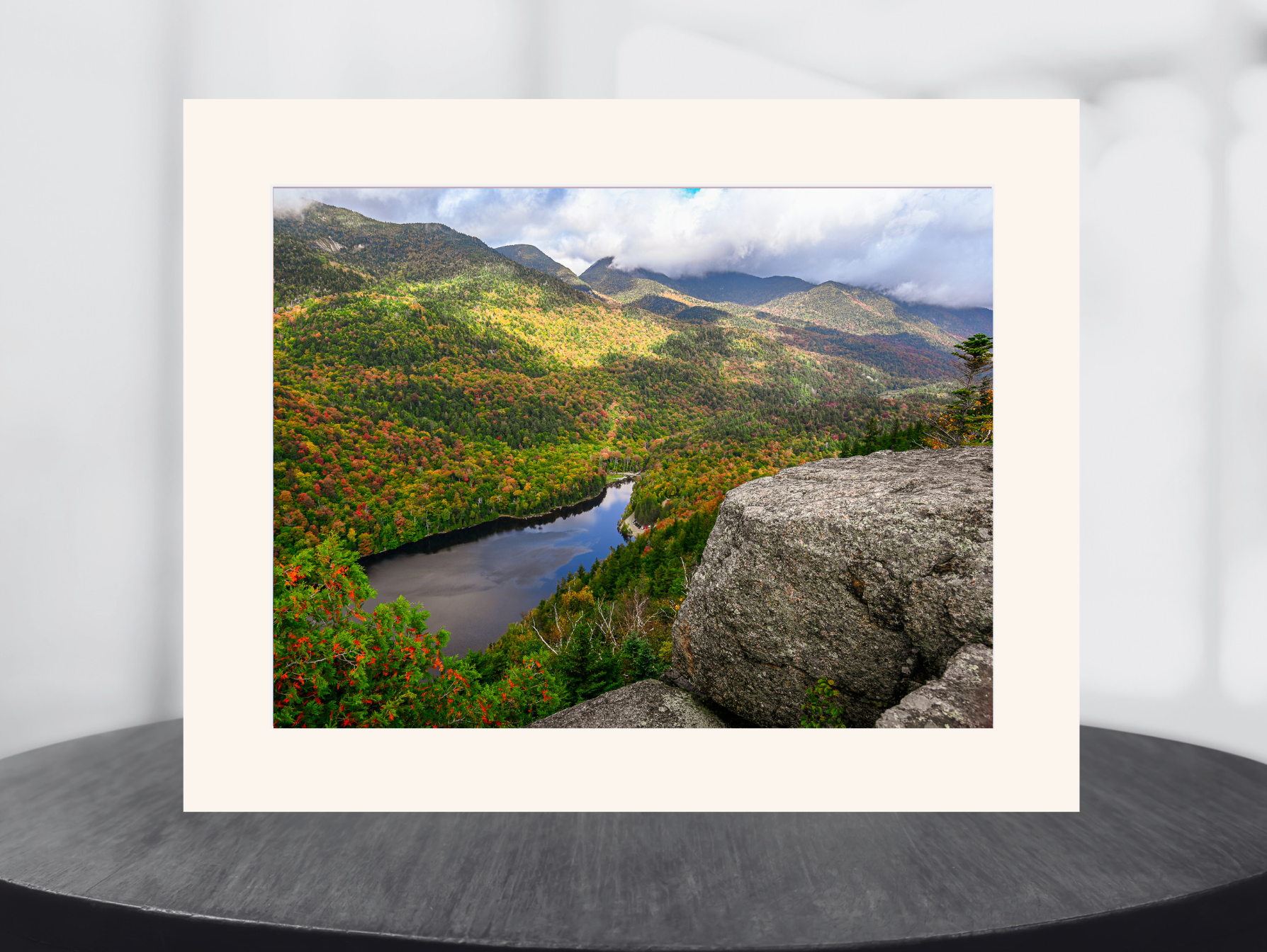 print of Lower Ausable Lake