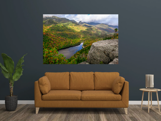 print of Lower Ausable Lake