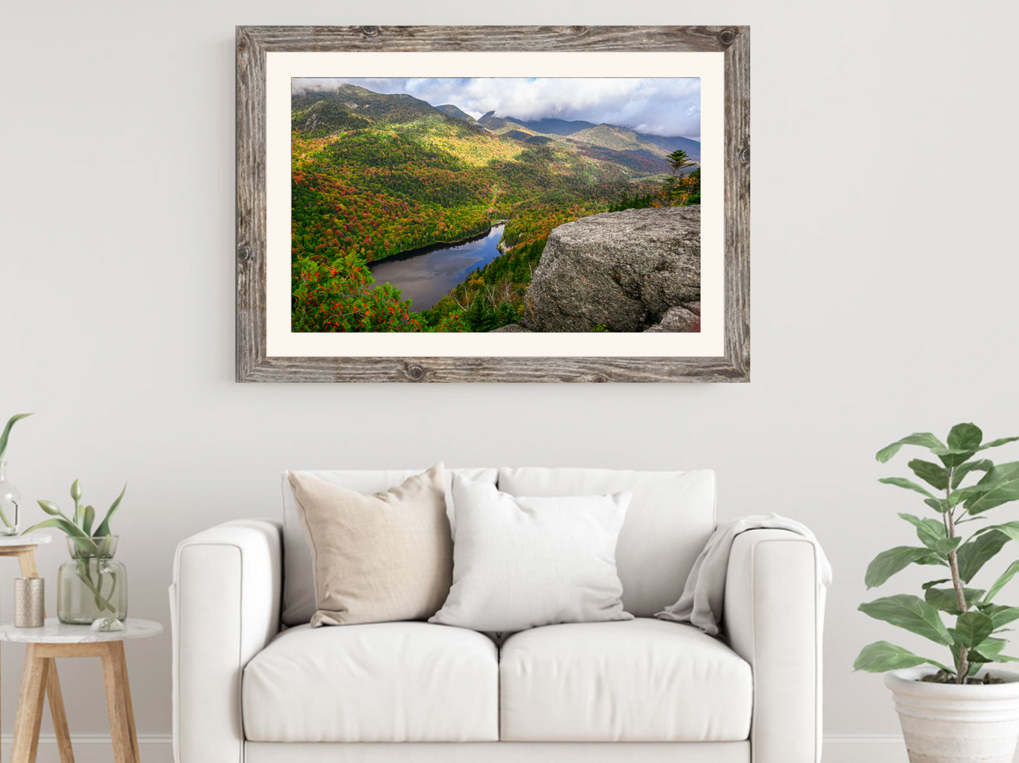print of Lower Ausable Lake