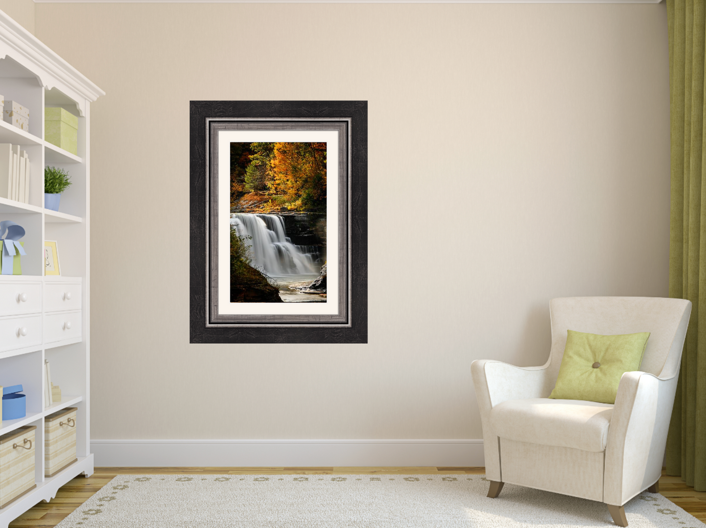 print of Lower Falls at Letchworth State Park
