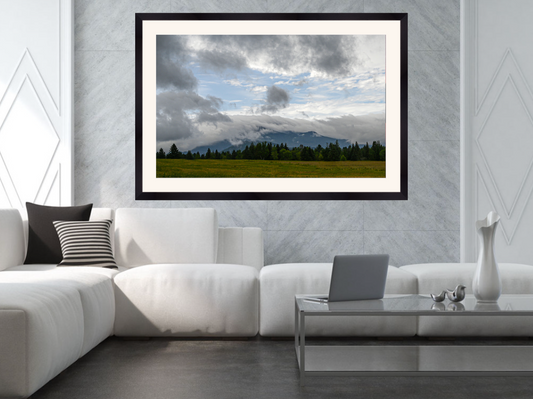 print of the Adirondack Mountains