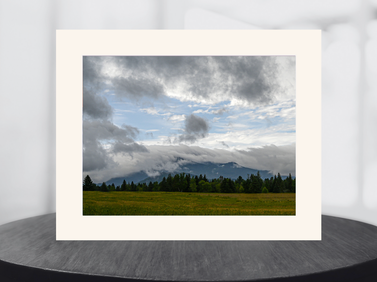 print of the Adirondack Mountains