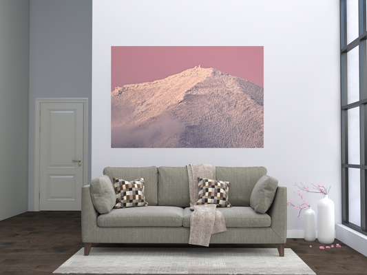 Print of Whiteface at sunset