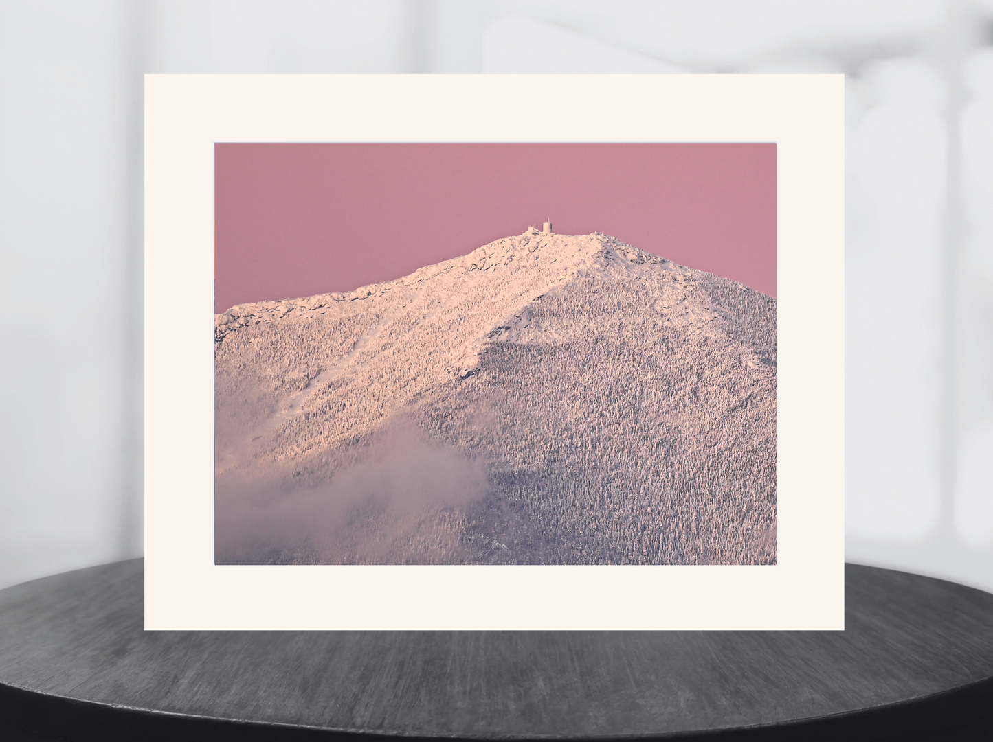 Print of Whiteface at sunset