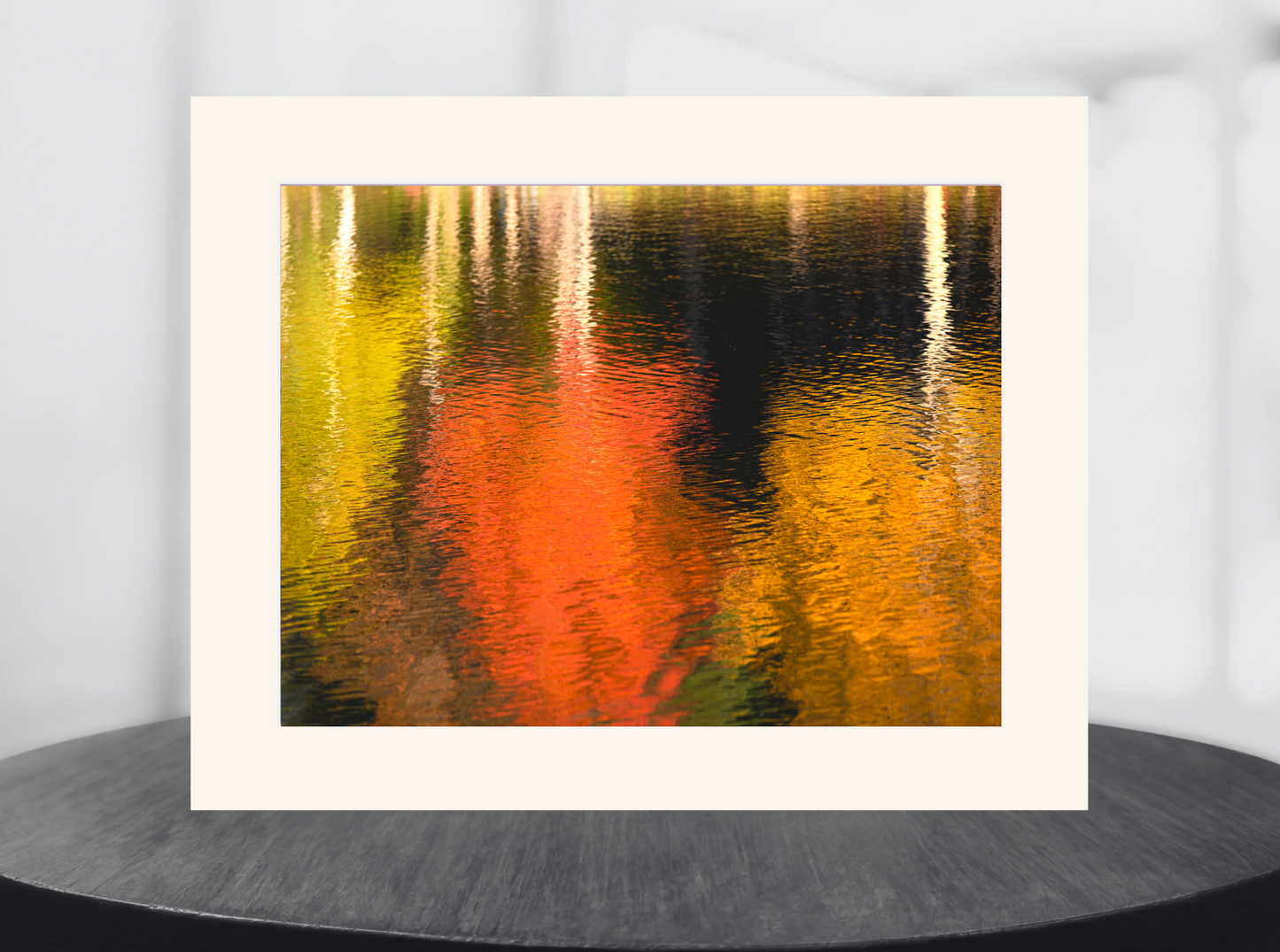 print of Reflections of Fall Trees