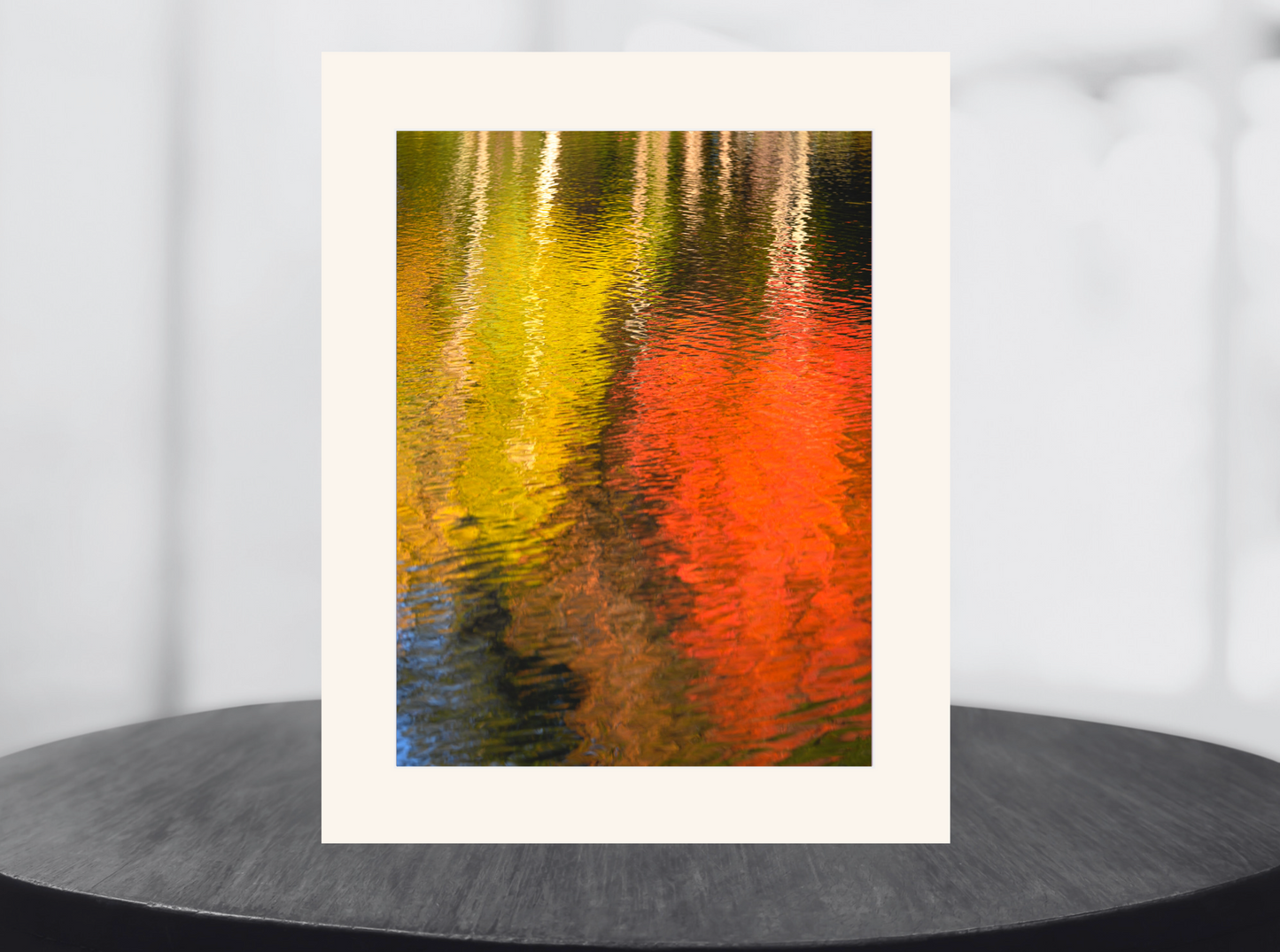 print of Reflections of Fall Trees