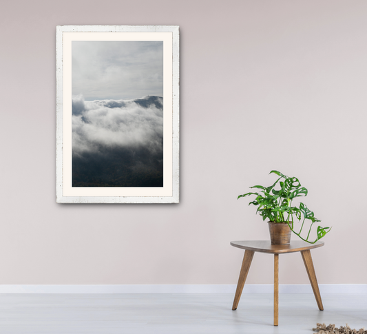 Print of Hurricane Mountain above the Clouds Adirondack Mountains