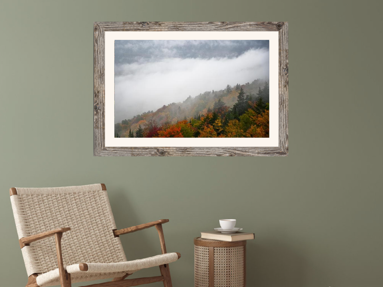 Mountainside Fog & Foliage
