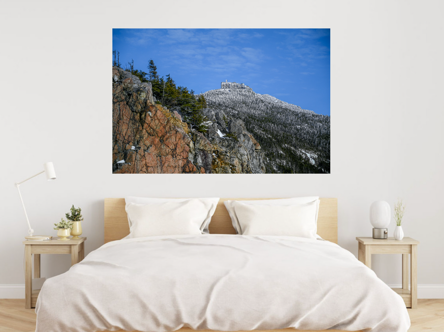 print of Whiteface mountain castle