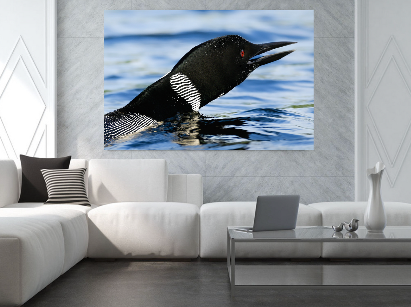 print of a loon call