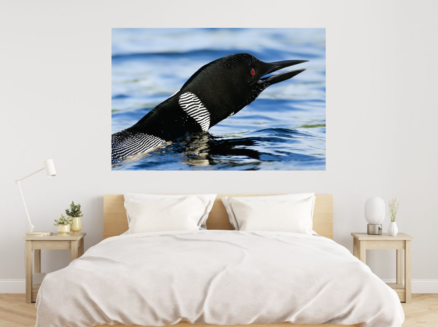 print of a loon call