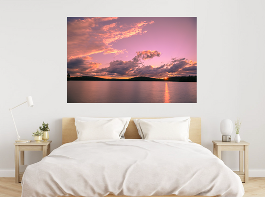 Summer Sunset at Lake Colby