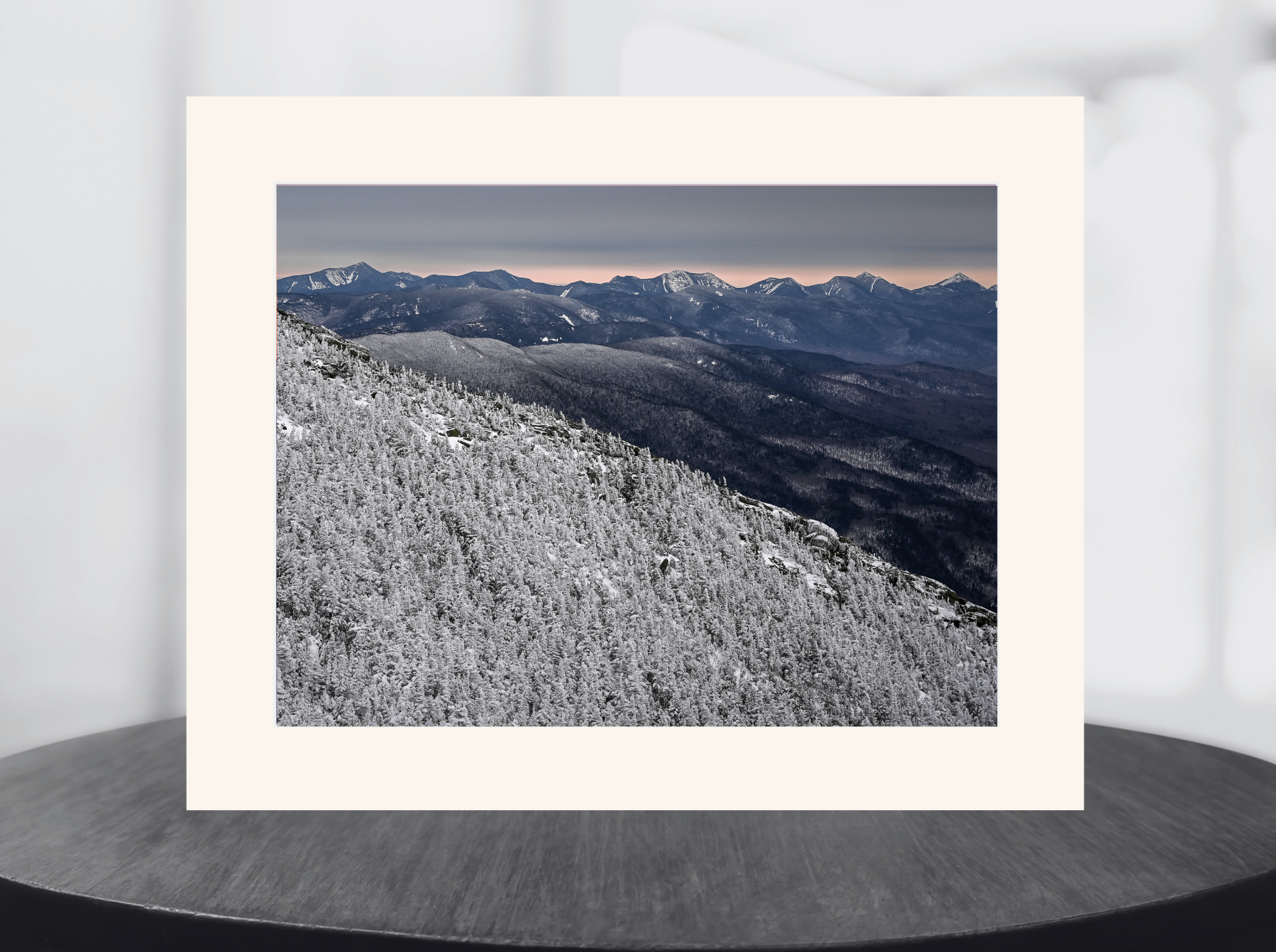 print of The Great Range from Whiteface