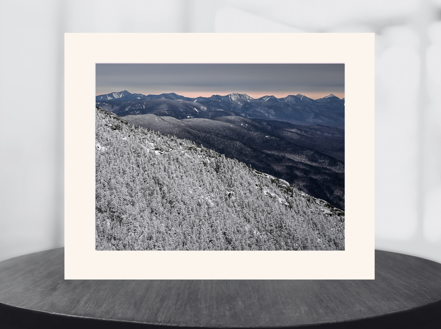 print of The Great Range from Whiteface