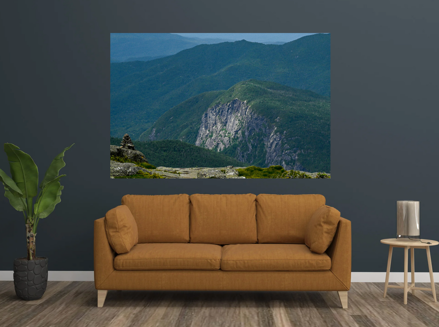 Print of Wallface Mountain