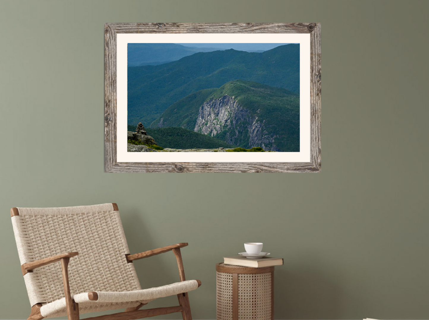 Print of Wallface Mountain
