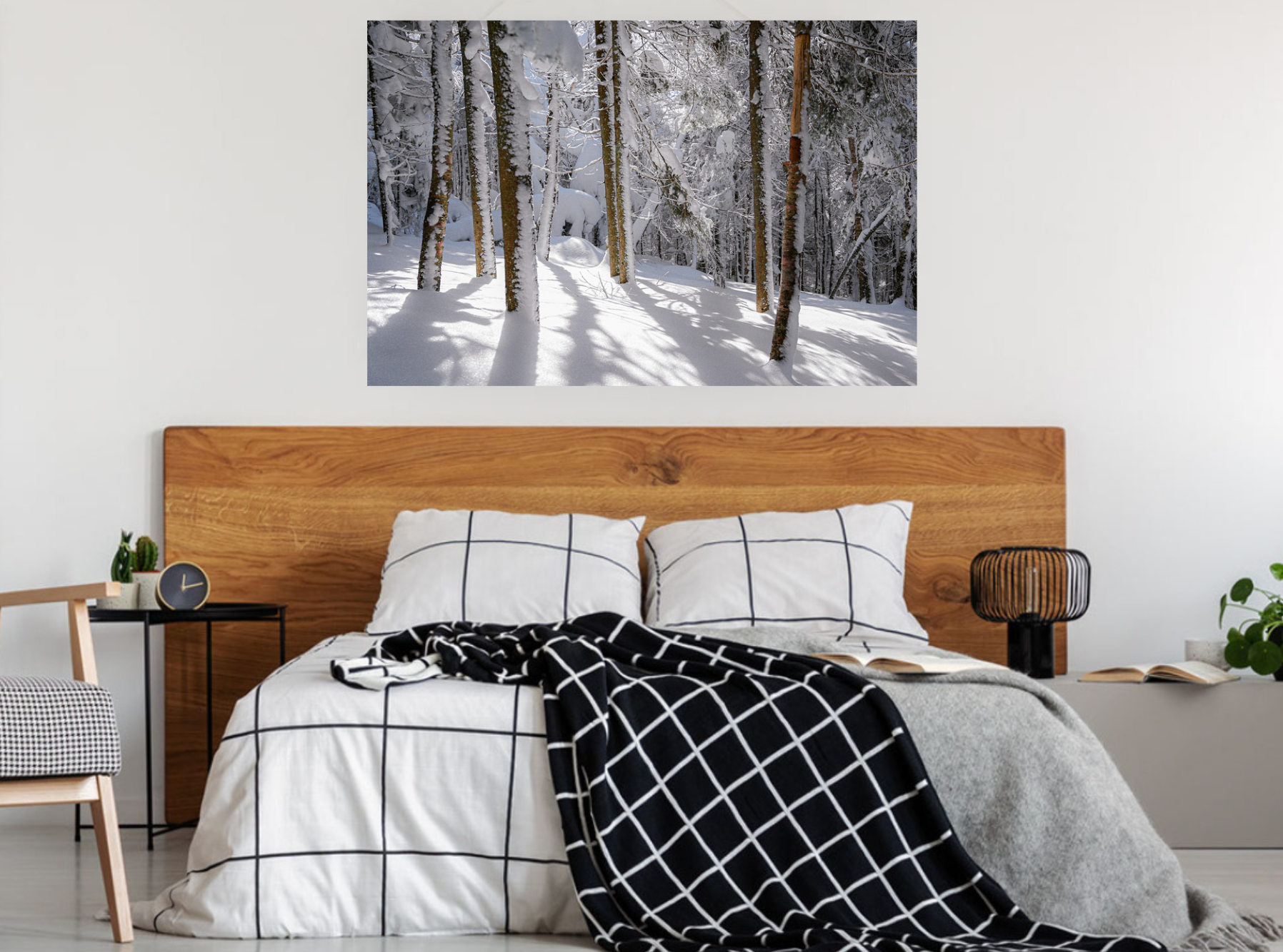 print of Winter Woods