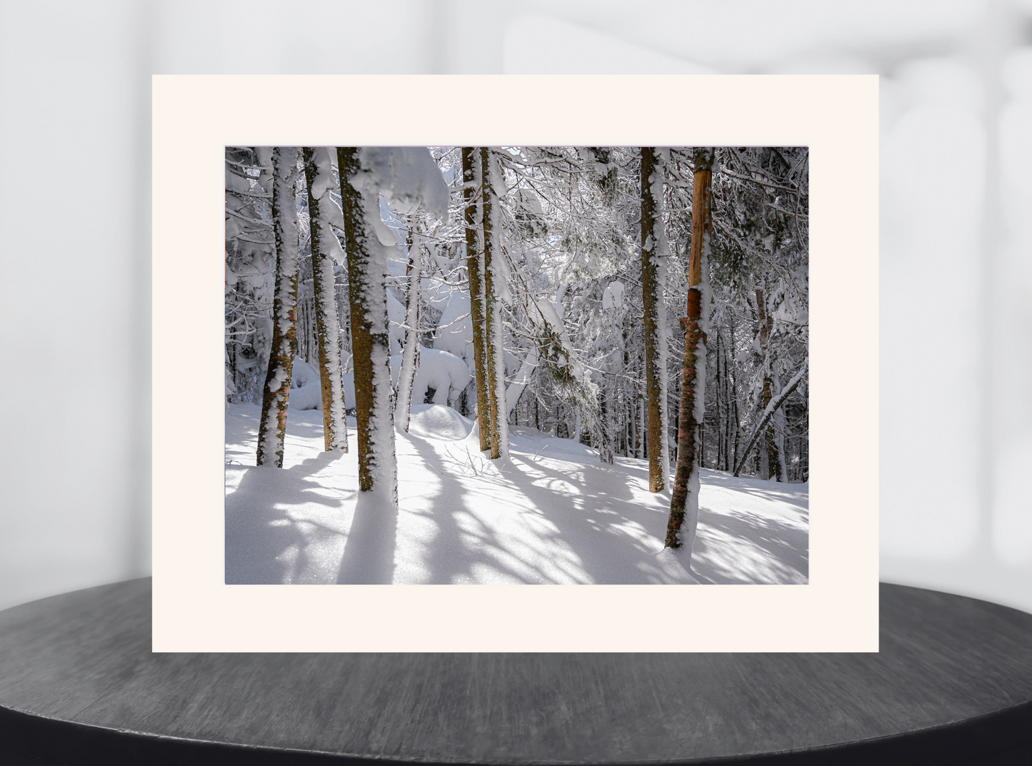print of Winter Woods