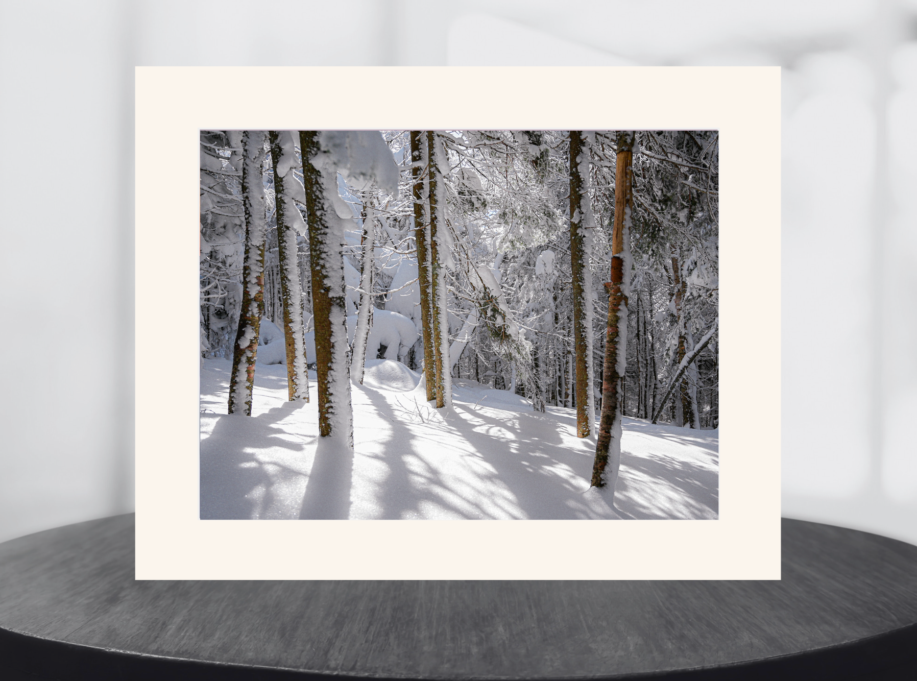print of Winter Woods