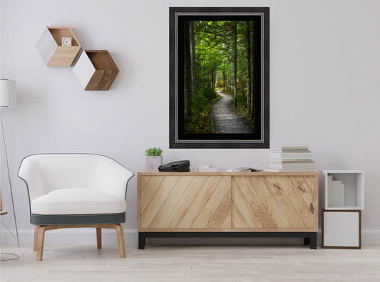 print of a Woodland Boardwalk