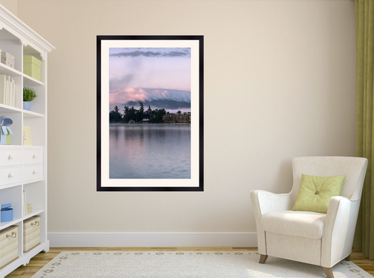 Heavenly Blanket - Mirror Lake Perspective Wall Art