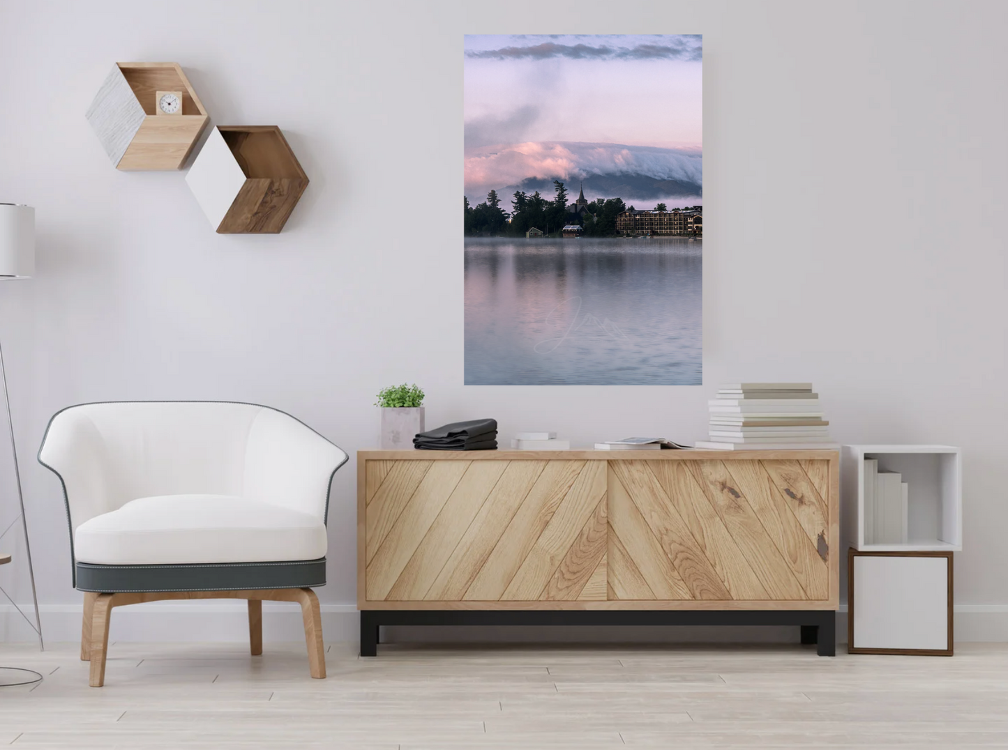 Heavenly Blanket - Mirror Lake Perspective Wall Art