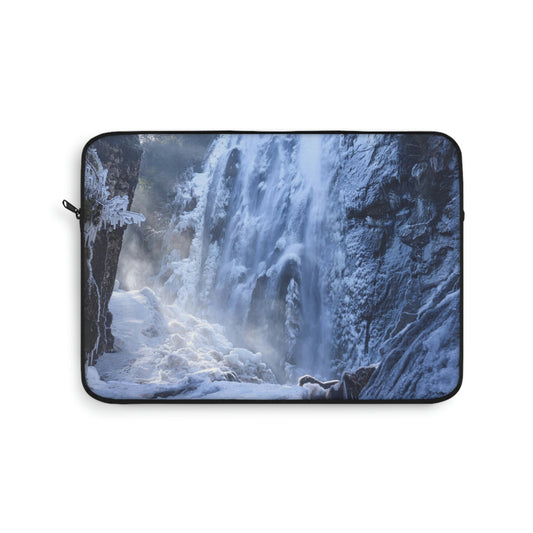 Laptop Sleeve - Frozen Rainbow Falls