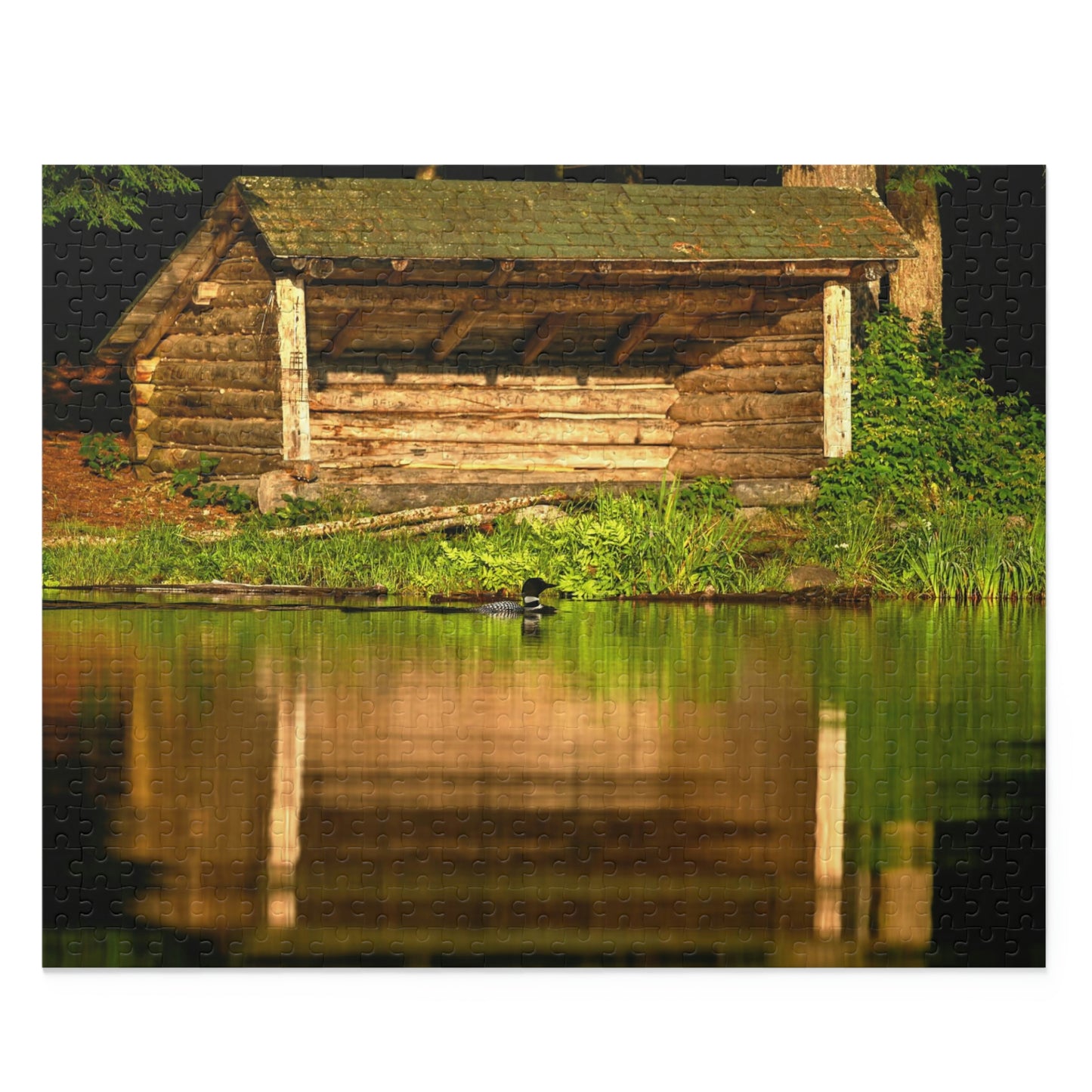 Puzzle - Lean-to & Loon