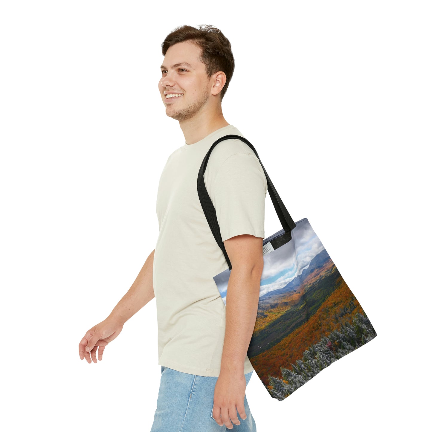 Tote Bag - Frosty Fall Day, Mt. Van Hoevenberg