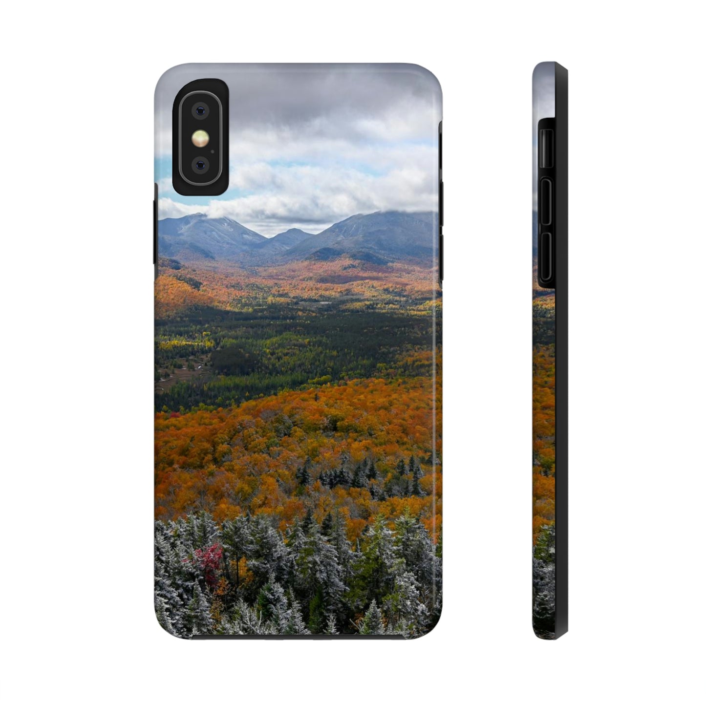 Impact Resistant Phone Case - Frosty Fall Day, Mt. Van Hoevenberg