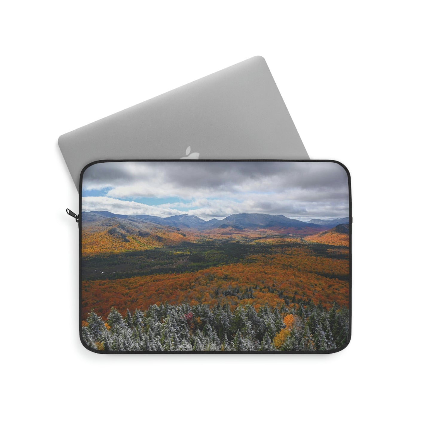 Laptop Sleeve - Frosty Fall Day, Mt. Van Hoevenberg