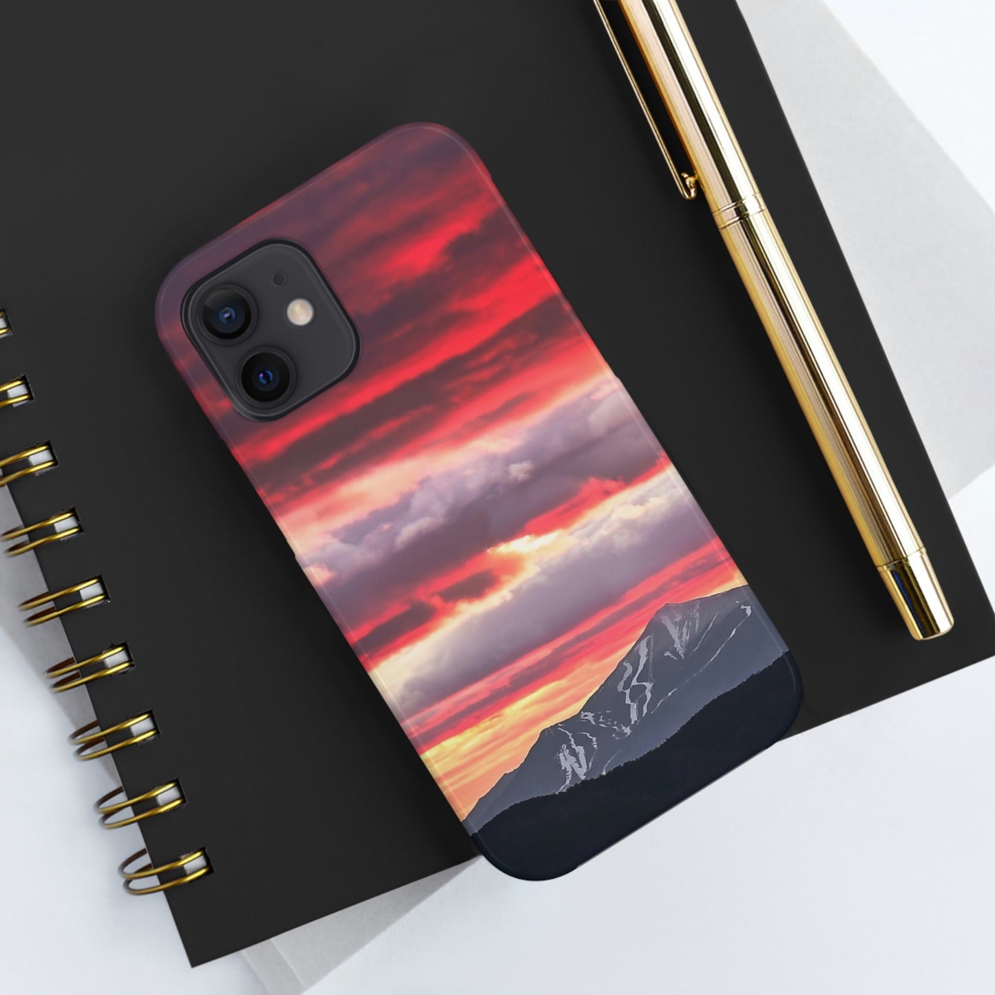 Impact Resistant Phone Case - Whiteface Mt. Sunset