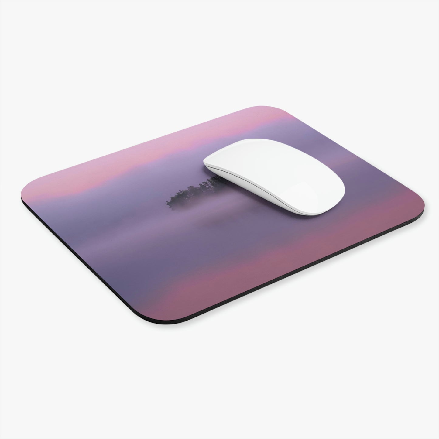 Crisp Autumn Sunrise on Tupper Lake Mouse Pad