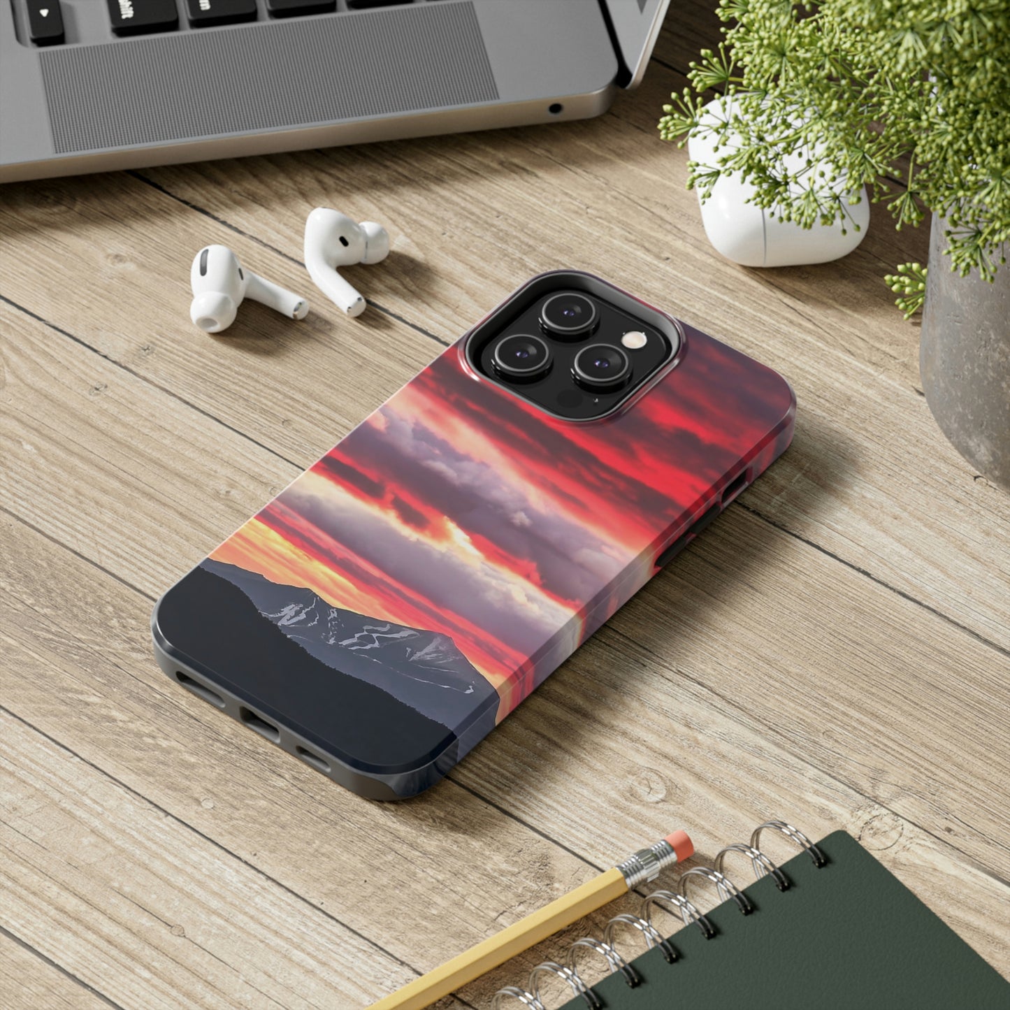 Impact Resistant Phone Case - Whiteface Mt. Sunset
