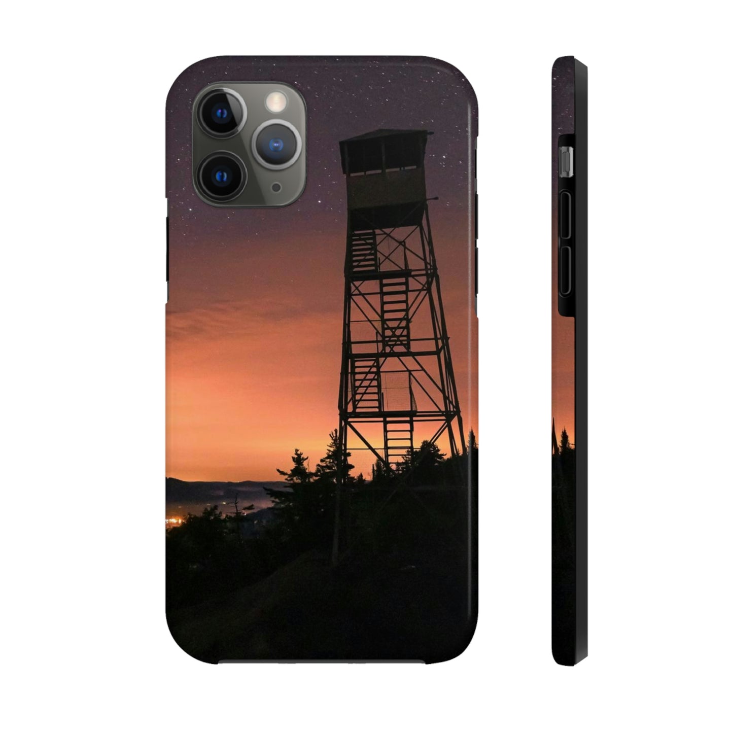 Impact Resistant Phone Case - Starry Night, Bald Mt.