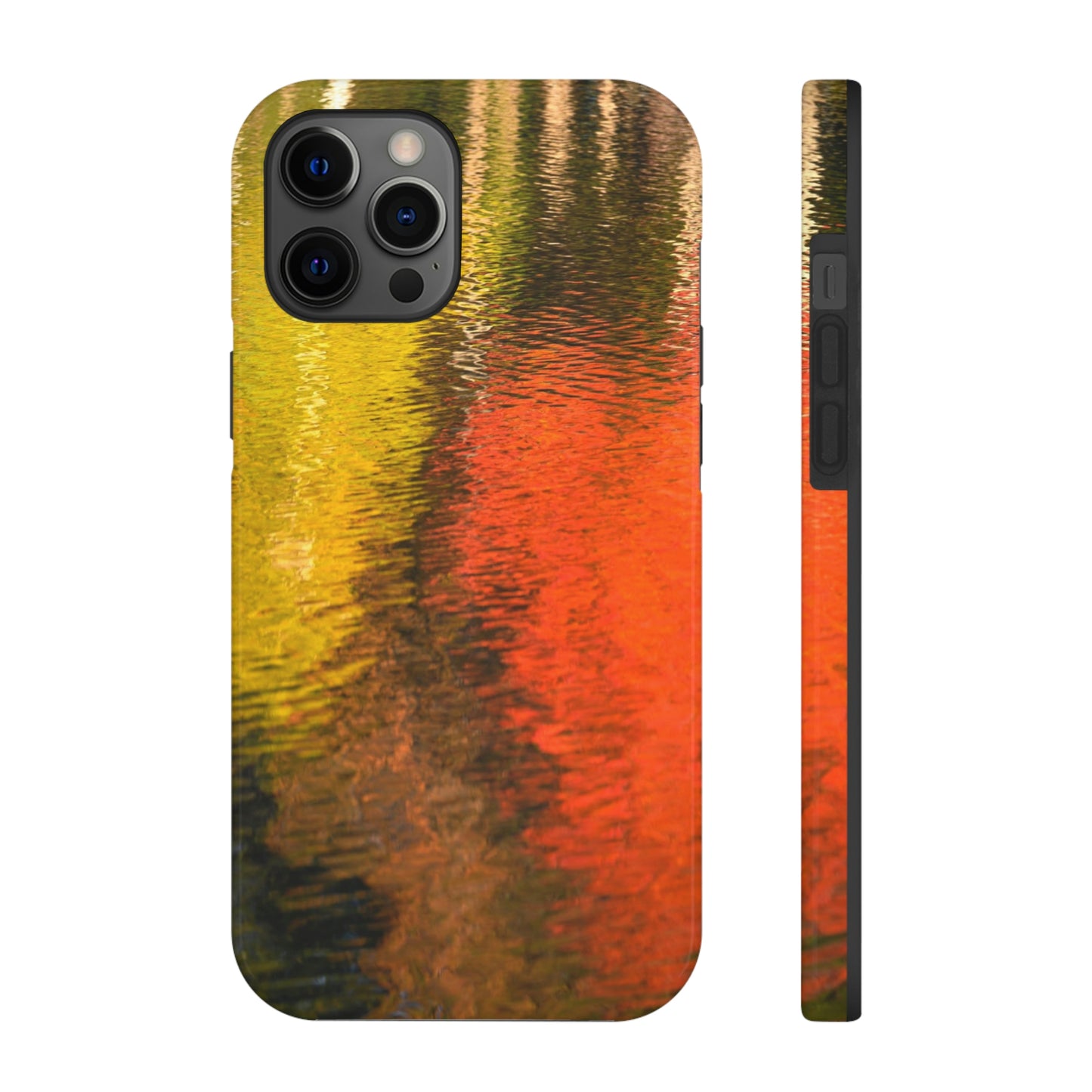 Impact Resistant Phone Case - Reflections of Autumn