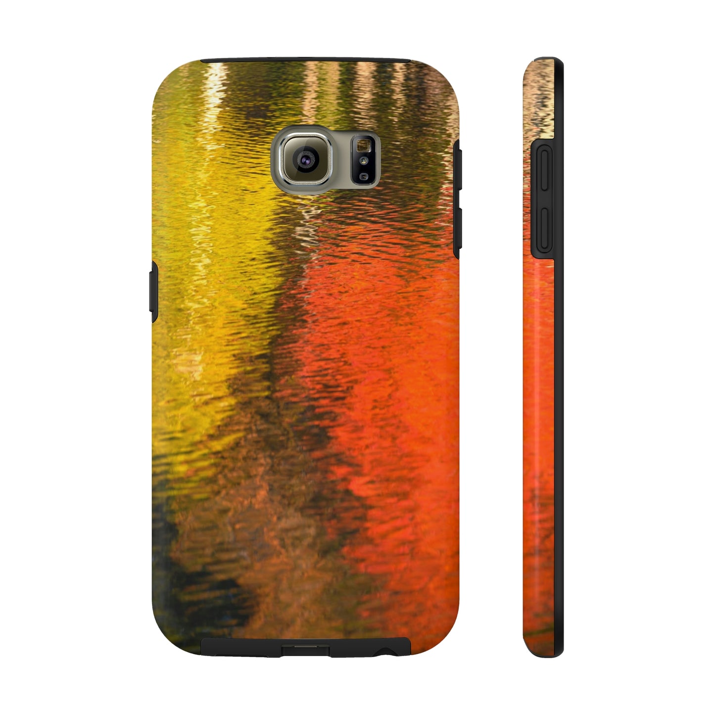 Impact Resistant Phone Case - Reflections of Autumn