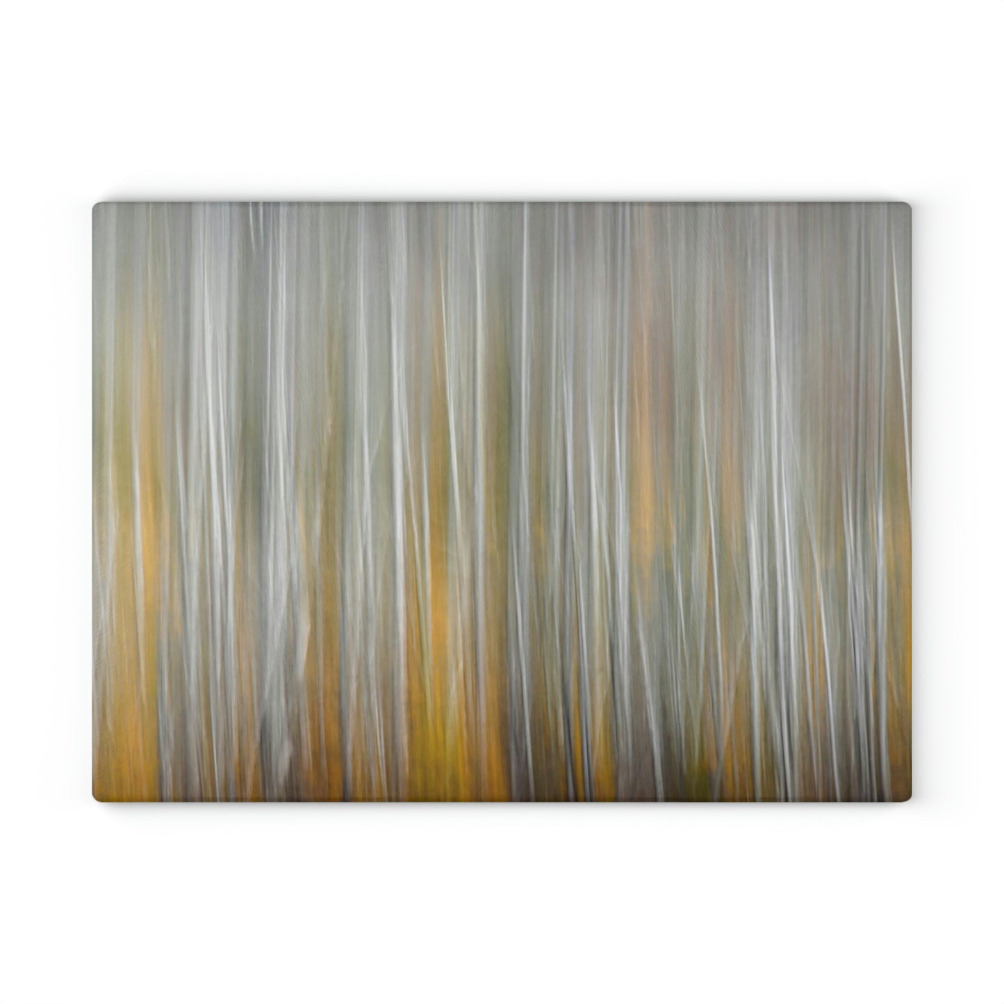 Glass Cutting Board - Abstract Autumn