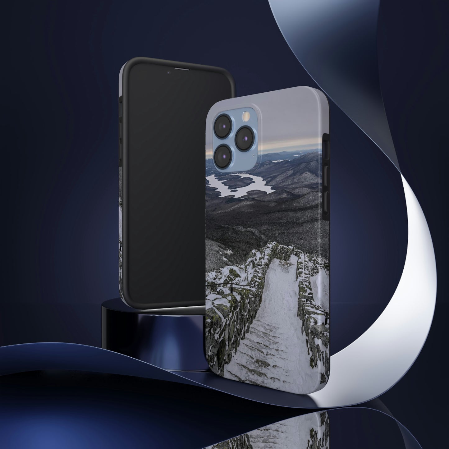 Impact Resistant Phone Case - Lake Placid View, Whiteface