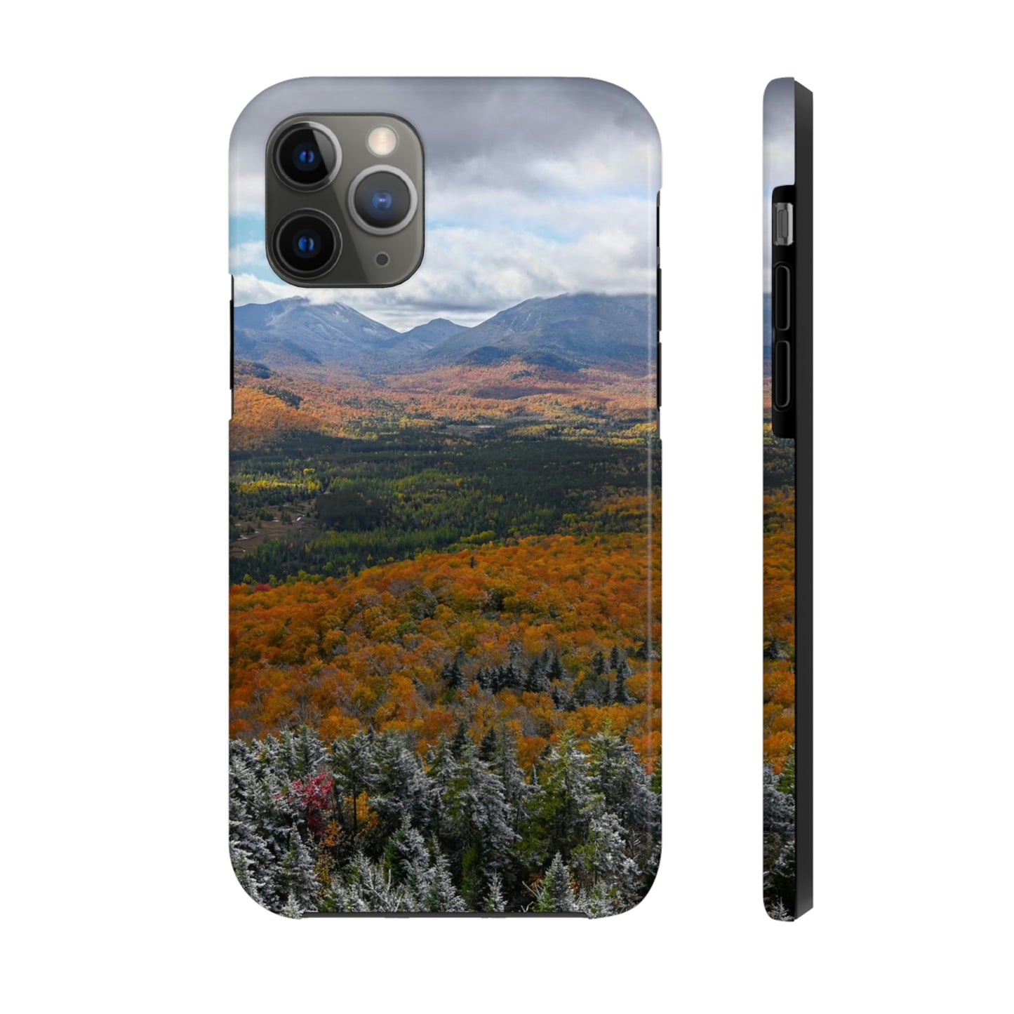 Impact Resistant Phone Case - Frosty Fall Day, Mt. Van Hoevenberg