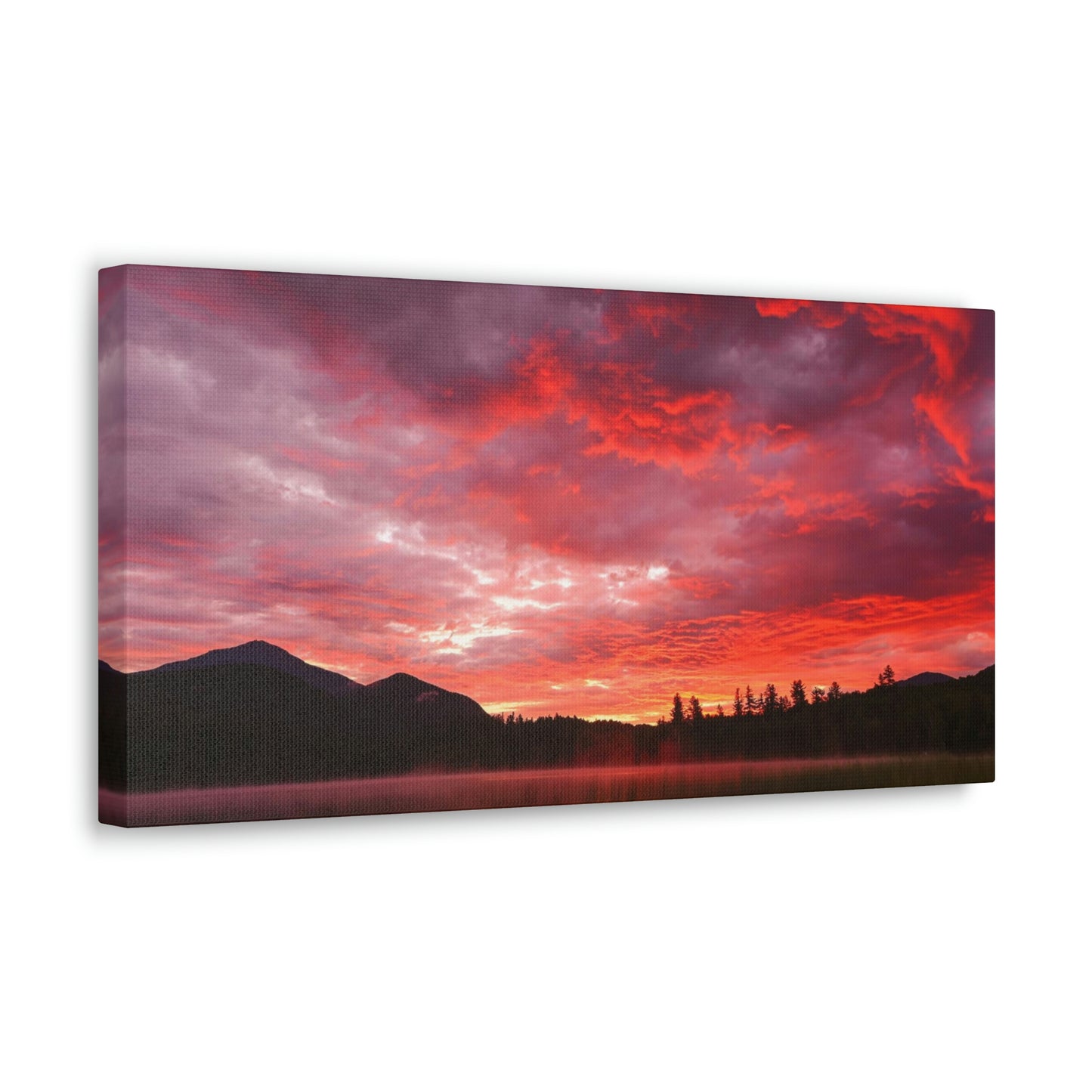 Canvas Wrap - Fire in The Sky