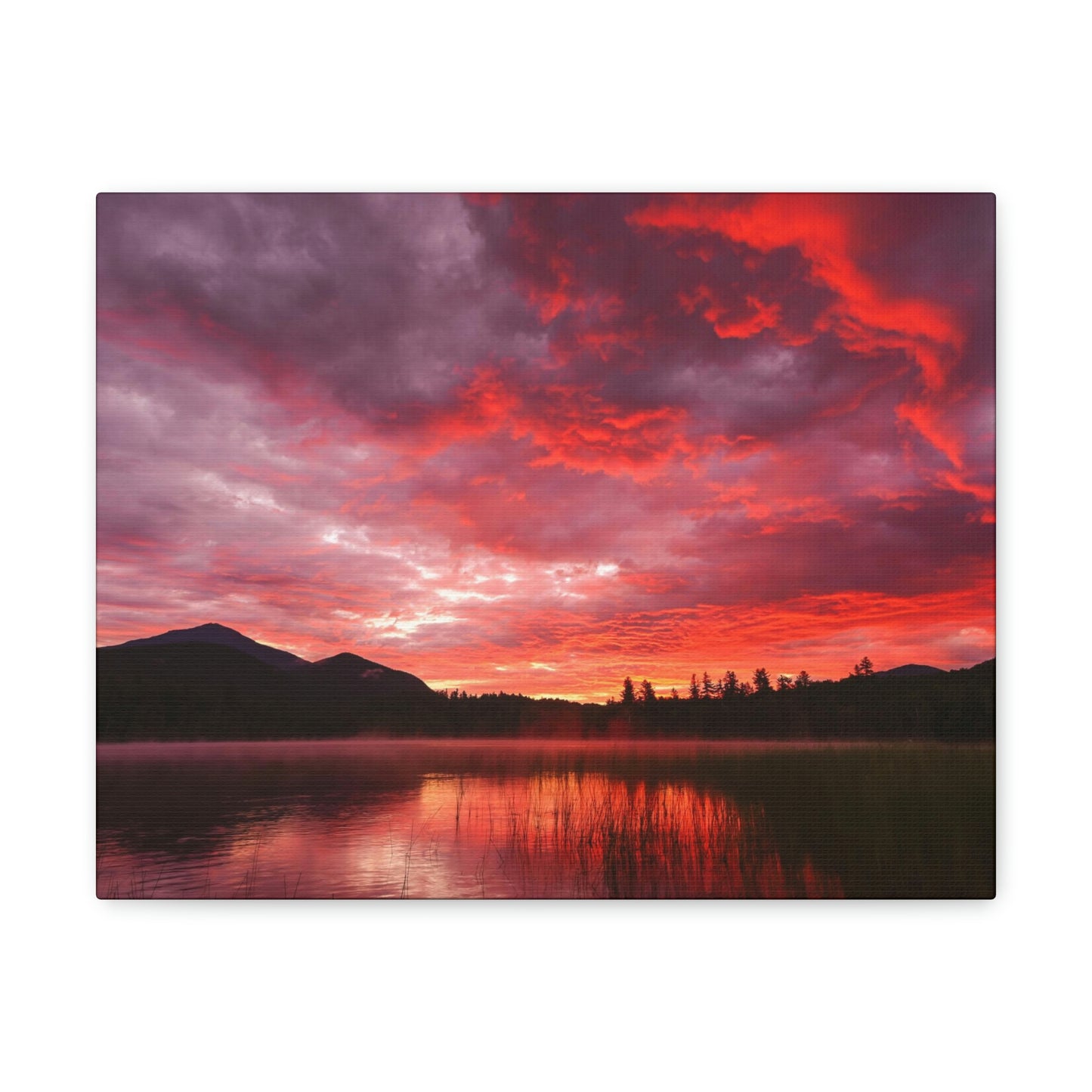 Canvas Wrap - Fire in The Sky