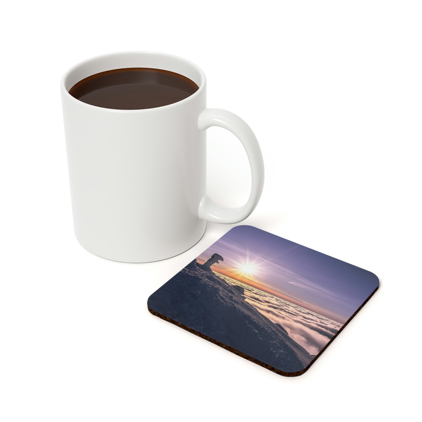 Cork Back Coaster - Shine Like a Diamond