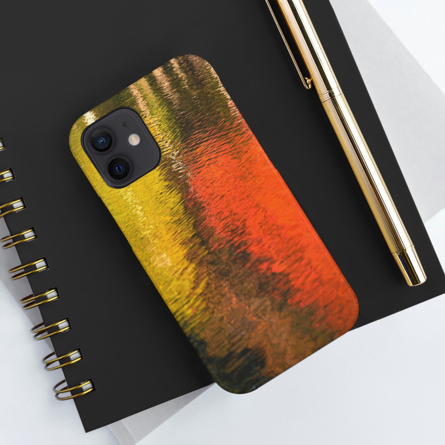 Impact Resistant Phone Case - Reflections of Autumn