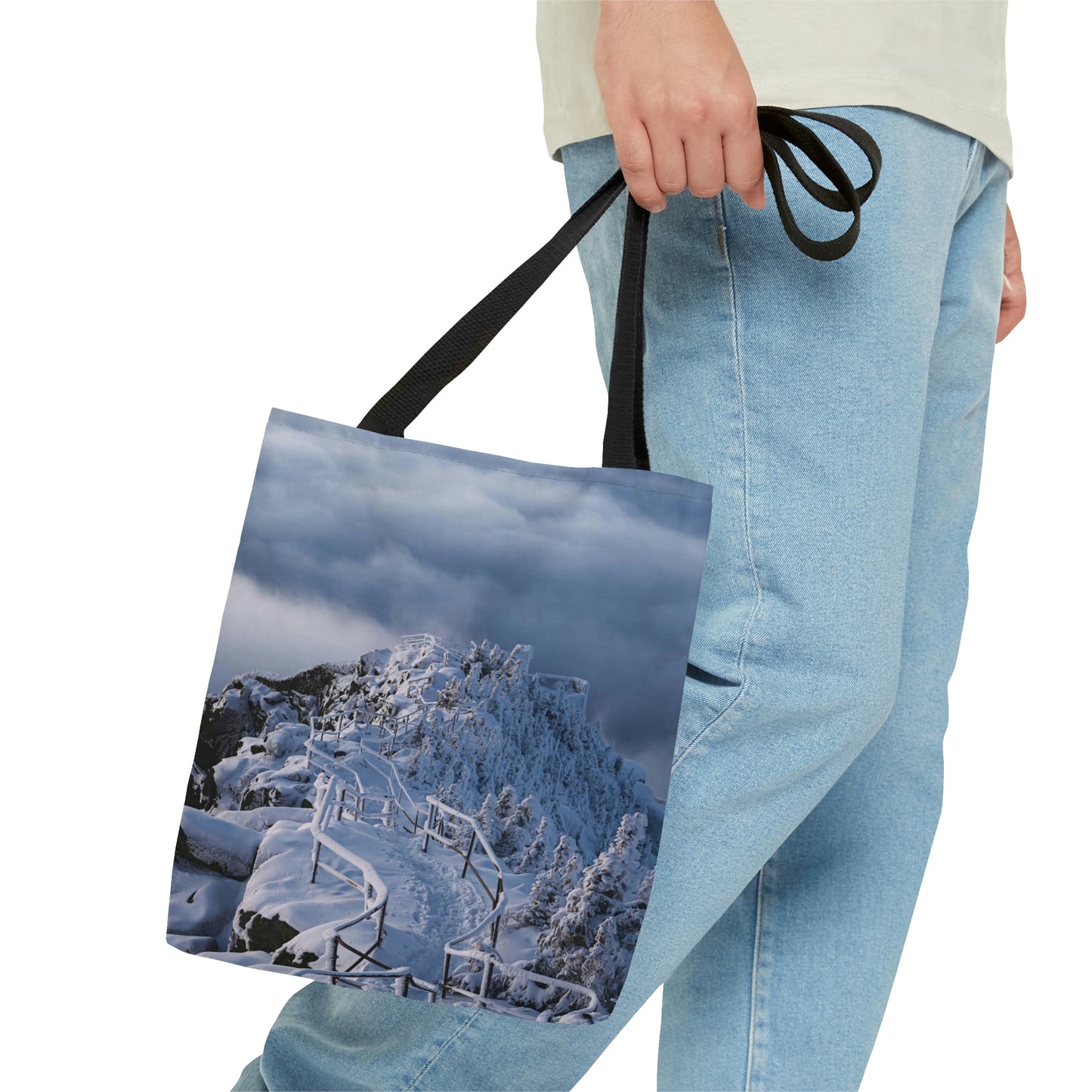 Tote Bag - Whiteface Castle in the Clouds